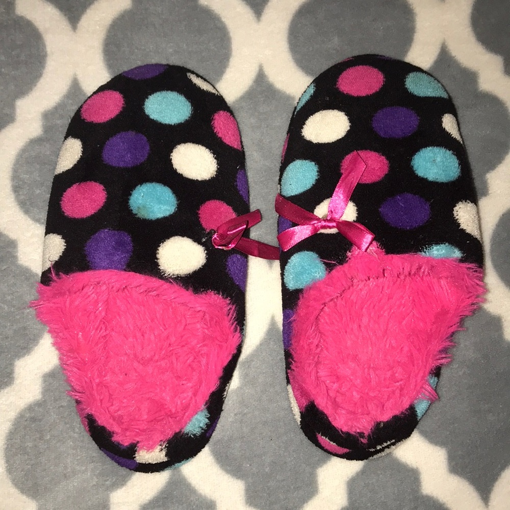 Colorful slippers